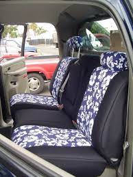 Gmc Sierra Pattern Seat Covers Rear