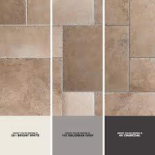 Msi Take Home Tile Sample Mediterranean Walnut Pattern 6 In X 6 In Honed Travertine Floor And Wall Tile