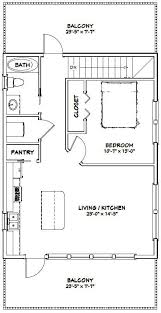 24x32 House 1 Bedroom 1 5 Bath 851 Sq