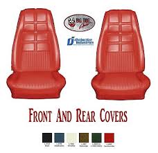 Convertible Seat Upholstery Covers 1970