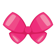 Pink Bow Icon Cartoon Style 15029626