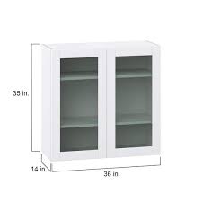 Wall Kitchen Cabinet With Glass Door