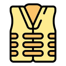 Sea Vest Icon Outline Vector Sport