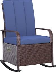 Outsunny Outdoor Rattan Wicker Rocking