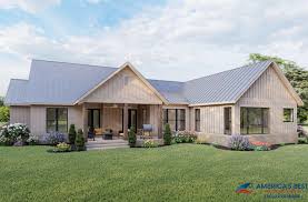 Modern Farmhouse Plan 041 00230