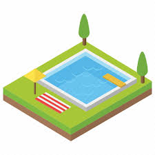 Cityscape Outdoor Pool Pool Swimming