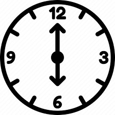 Clock Six Six O Clock Time Icon