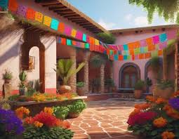 A Traditional Mexican Hacienda With A