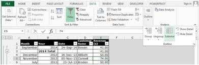 Menu Bar In Microsoft Excel 2010