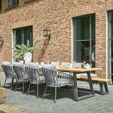 Aluminium Outdoor Dining Table Chairs