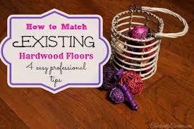 How To Match Existing Hardwood Floors