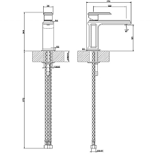 Gessi Eleganza Mono Basin Mixer With