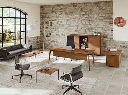 Aletta 1 Wood Finish Executive Desk