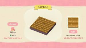 Bamboo Floor Pattern Animal Crossing