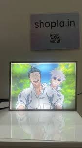 Acrylic Gojo Geto Animimated Light Box