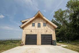 post and beam garage with living space