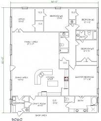 Barndominium Floor Plan 5 Bedroom 3