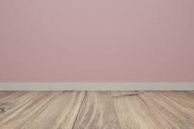Pink Wall And Wooden Floor Graphic By