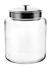 Montanna Glass Storage Jar With Lid 7