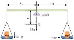 colour standard beam balance at