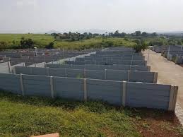 Concrete Agriculture Land Compound Wall