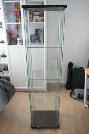 Ikea Detolf Glass Door Display Cabinet