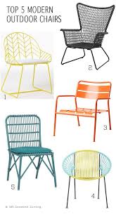 Modern Outdoor Chairs Outdoor Chairs