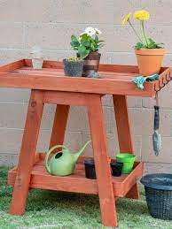 Easy Modern Diy Potting Bench With