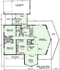 Floor Plan For Model C 501 Chalet Style
