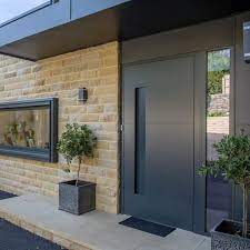 Aluminium Front Doors Modern Entrance