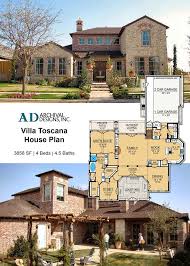 Villa Toscana Mediterranean House Plan