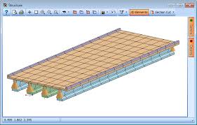 offset beams for finite element decks