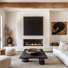 Simplest Plaster Fireplace Surround