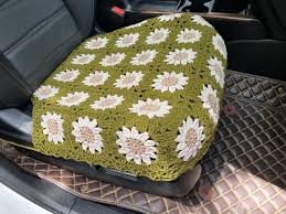 Buy Car Seat Covers Handmade Crochet