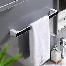 2 Pack Self Adhesive Towel Rod Bar Wall