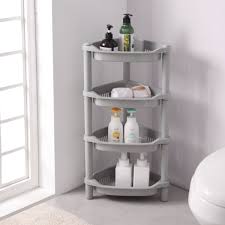 Bathroom 4 Tier Plastic Shower Caddy