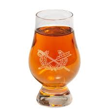 Jag Engraved Glencairn Whiskey Glass