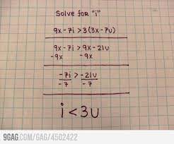 Math Problem Solved With Love Nerd