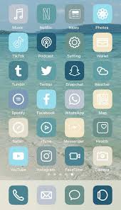 App Icons Beach Aesthetic Iphone Ios14