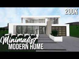 Bloxburg Minimalist Modern Home