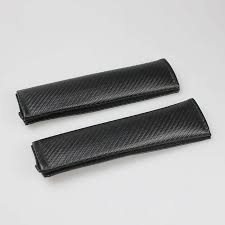 A Pair Carbon Fiber Seat Belt Cover