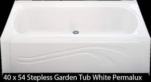 Better Bath White Permalux Garden Tub