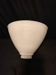 Milk Glass Floor Lamp Torchiere