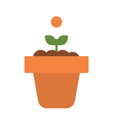 Flower In Pot Icon Png Svg Design For
