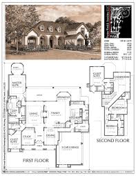 2 Story House Plan Residential Floor
