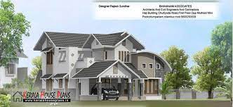 2100 Sqft Modern Mixed Roof Kerala