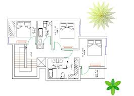 Mini Duplex Small House Plan Cad