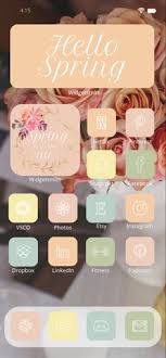Pastel Spring Aesthetic App Icons Pack