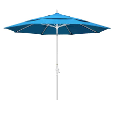 White Aluminum Market Patio Umbrella
