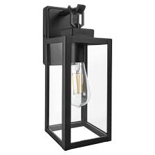 Led Outdoor Wall Sconce Clear Glass